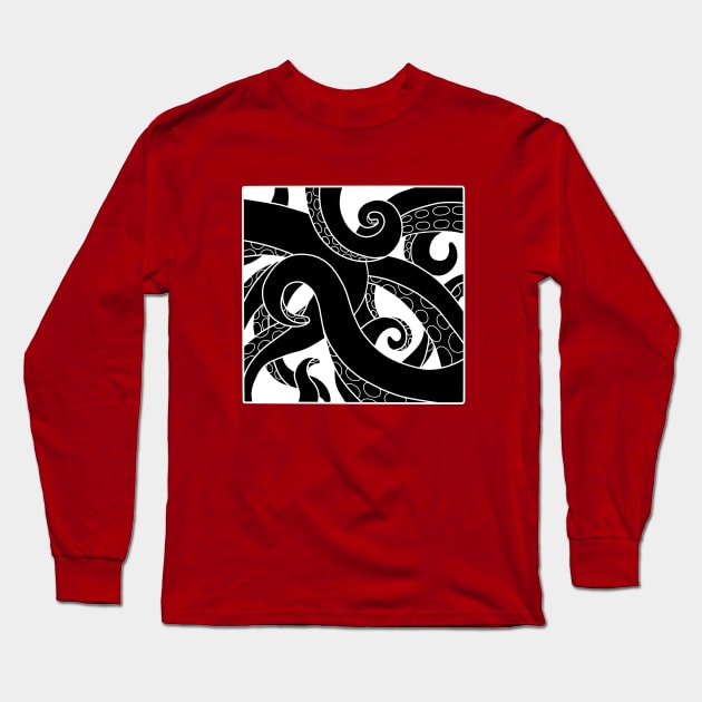 Octopus Long Sleeve T-Shirt by le000ra